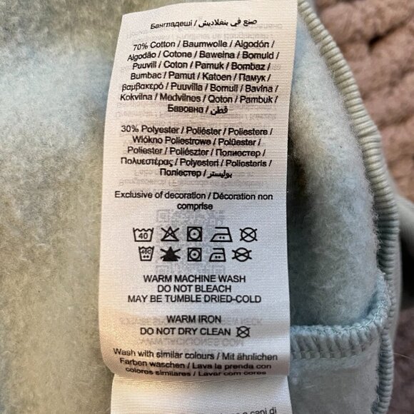 Jack & Jones Men's Joyvibe Spongy Sweat Crew Neck Pale Green Sweater Size Medium - Picture 12 of 12